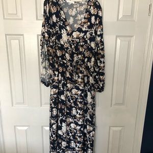 Socialite floral dress